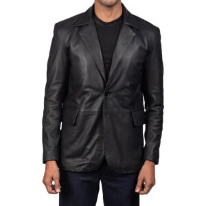 Leather Blazer men