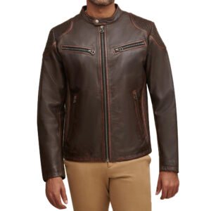 Fashion Leather Jacket Men