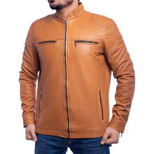 Fashion Leather Jacket Men