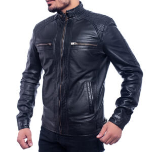 Fashion Leather Jacket Men